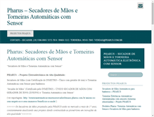 Tablet Screenshot of pharus.com.br
